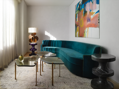  Contemporary Apartment Living Room. Kensington Apartment by Tarek Shamma.
