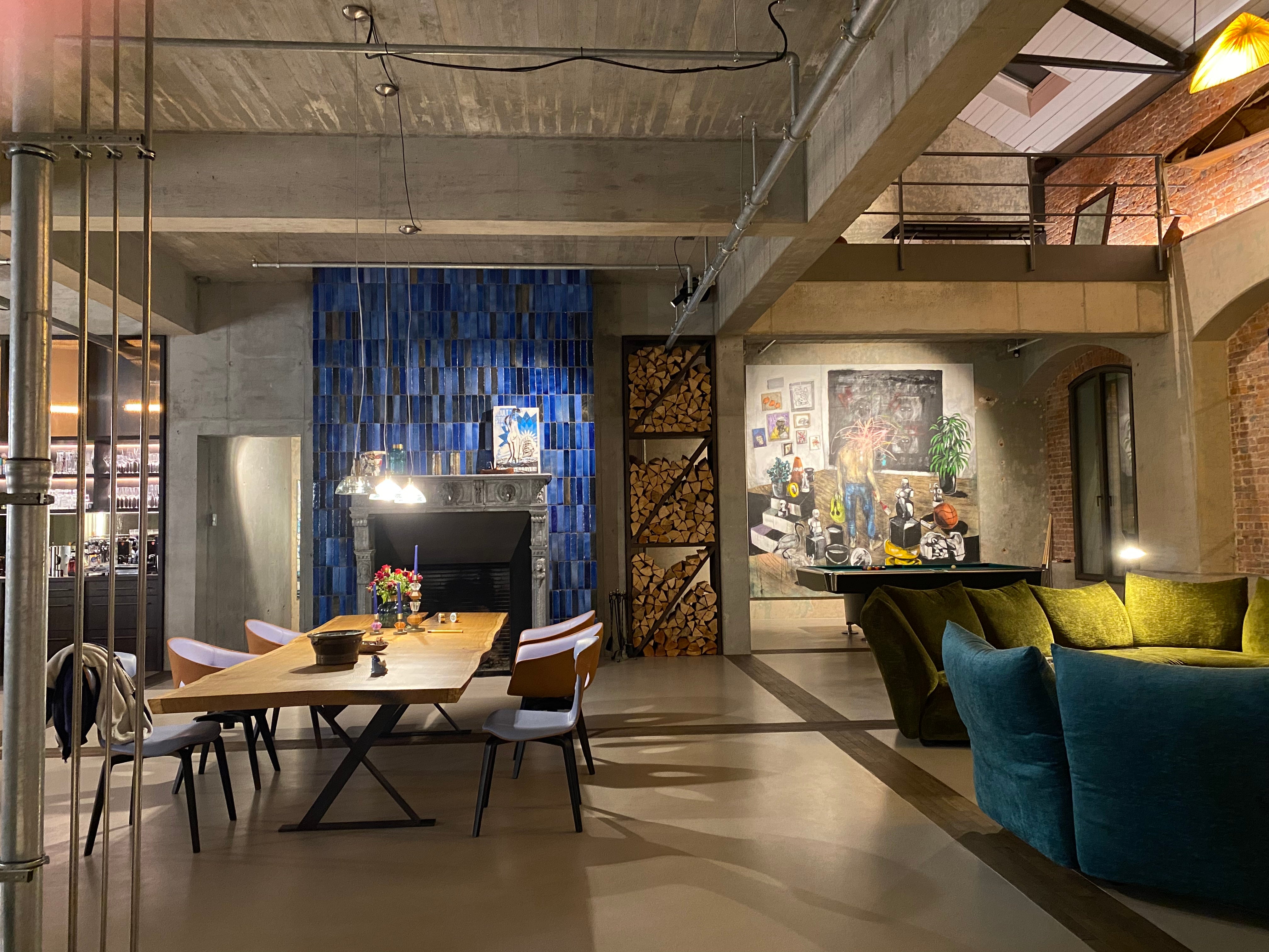 Industrial Dining Room