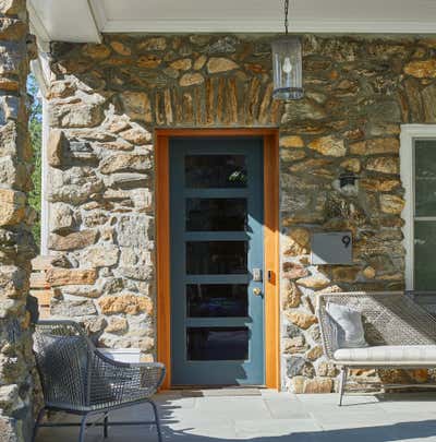  Craftsman Family Home Patio and Deck. Larchmont House by J Morris Design LLC.