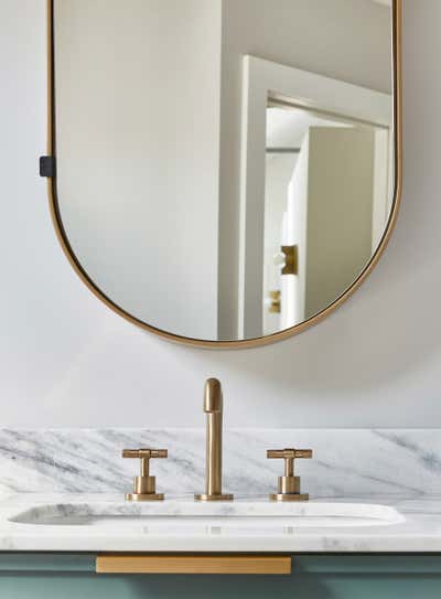  Maximalist Family Home Bathroom. Larchmont House by J Morris Design LLC.