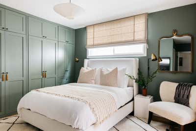  Traditional Family Home Bedroom. West Hollywood Bungalow  by Ecc Interior Design.