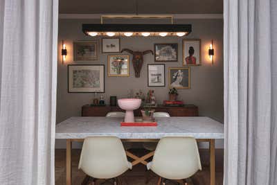  Bohemian Family Home Dining Room. Sunny & Soulful by Anouska Tamony Designs.
