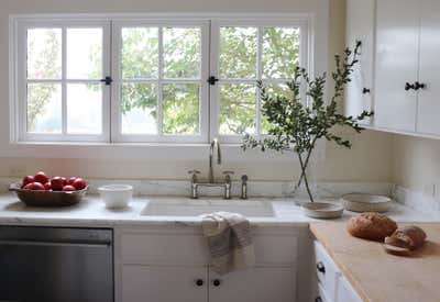  Cottage Kitchen. Vineyard Retreat  by Jennifer Miller Studio.