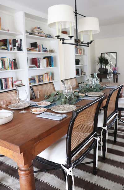  Rustic Dining Room. Vineyard Retreat  by Jennifer Miller Studio.