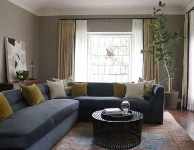  Mediterranean Family Home Living Room. Spanish Revival  by Jennifer Miller Studio.