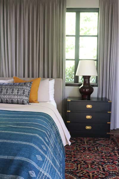  Eclectic Bedroom. Santa Monica Classic by Jennifer Miller Studio.
