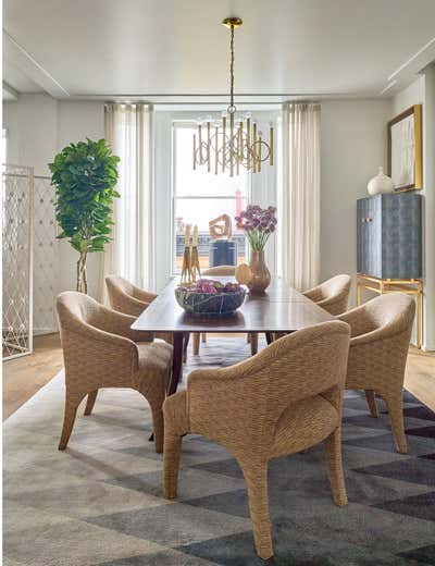  Traditional Apartment Dining Room. The Standish by Roughan Interior.