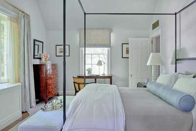  Cottage Country House Bedroom. Wildwood, English Stone Cottage by Roughan Interior.