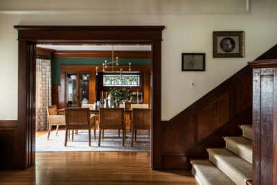  Bohemian Minimalist Family Home Dining Room. Victoria Avenue by Martha Mulholland Interior Design.