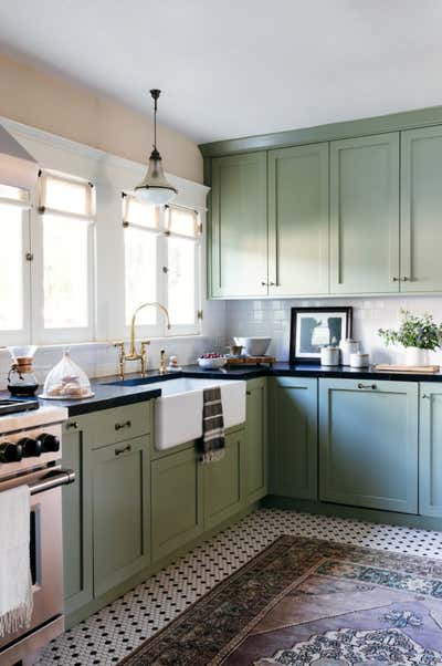  Bohemian Family Home Kitchen. Victoria Avenue by Martha Mulholland Interior Design.