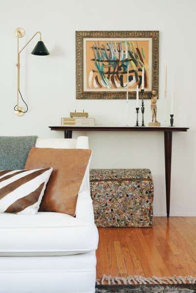  Bohemian Mediterranean Living Room. Round Top Drive by Martha Mulholland Interior Design.