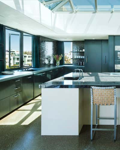  Contemporary Industrial Minimalist Family Home Kitchen. Los Angeles I by Alexandra Loew, Inc..