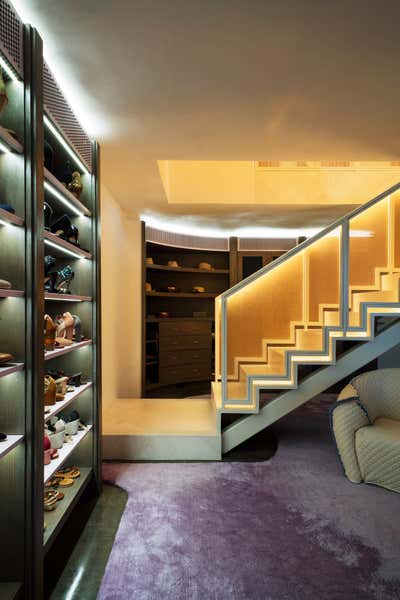 Contemporary Minimalist Family Home Storage Room and Closet. Los Angeles I by Alexandra Loew, Inc..
