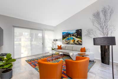  Contemporary Living Room. Palm Springs Vibes  by Carlos King Design.