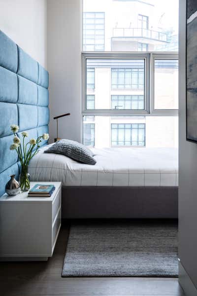  Modern Minimalist Bachelor Pad Bedroom. TRIBECA by PROJECT AZ.