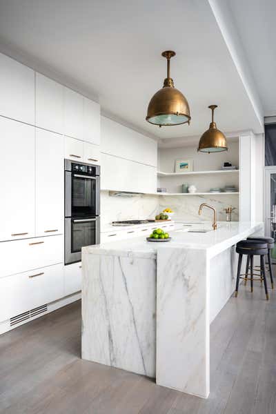 Modern Bachelor Pad Kitchen. TRIBECA by PROJECT AZ.