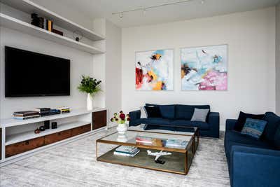  Modern Eclectic Bachelor Pad Living Room. TRIBECA by PROJECT AZ.