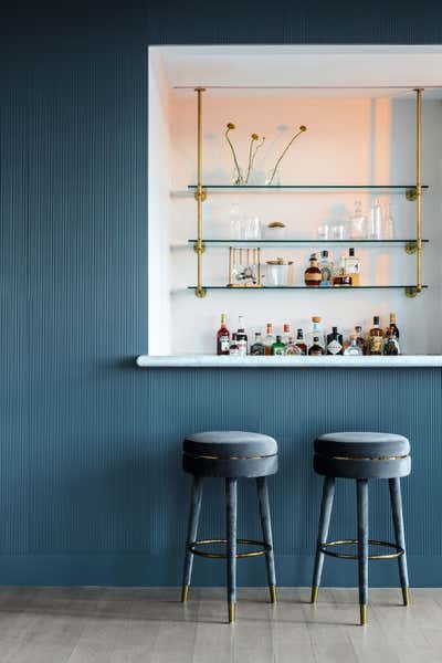  Minimalist Eclectic Bachelor Pad Bar and Game Room. TRIBECA by PROJECT AZ.