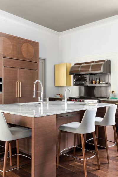  Art Deco Kitchen. Sherwood by Jeffrey Bruce Baker Designs LLC.