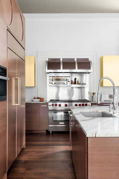  Art Deco Family Home Kitchen. Sherwood by Jeffrey Bruce Baker Designs LLC.