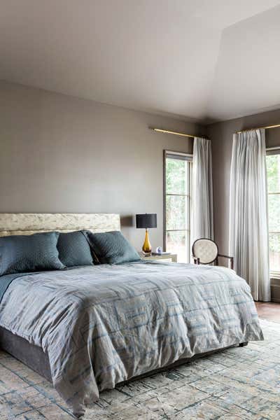 Eclectic Bedroom. Sherwood by Jeffrey Bruce Baker Designs LLC.