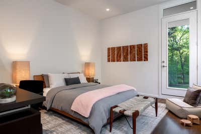  Contemporary Modern Family Home Bedroom. Bespoke by Jeffrey Bruce Baker Designs LLC.