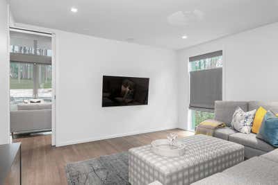  Modern Family Home Living Room. Bespoke by Jeffrey Bruce Baker Designs LLC.