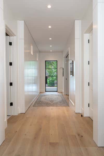  Industrial Entry and Hall. French Revival by Jeffrey Bruce Baker Designs LLC.