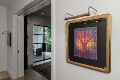  Industrial Family Home Entry and Hall. French Revival by Jeffrey Bruce Baker Designs LLC.