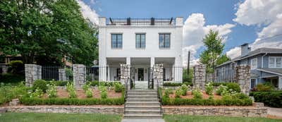  French Industrial Family Home Exterior. French Revival by Jeffrey Bruce Baker Designs LLC.