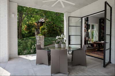  Industrial Patio and Deck. French Revival by Jeffrey Bruce Baker Designs LLC.