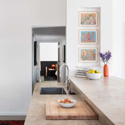  Mid-Century Modern Beach House Kitchen. H A R B O R by Nick Fyhrie Studio.