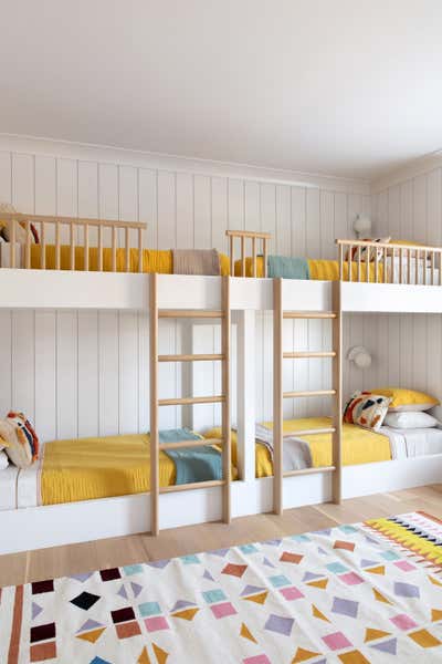  Contemporary Family Home Children's Room. Rumson Waterfront by Chango & Co..