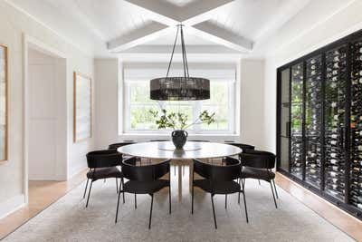 Contemporary Dining Room. Cold Spring Harbor by Chango & Co..