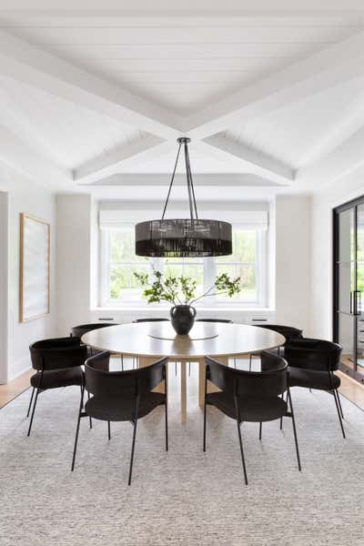Contemporary Dining Room. Cold Spring Harbor by Chango & Co..