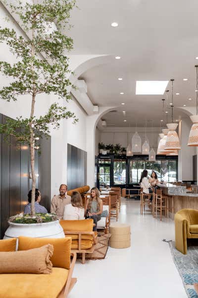  Eclectic Restaurant Open Plan. Marine Layer Winery by Hommeboys.