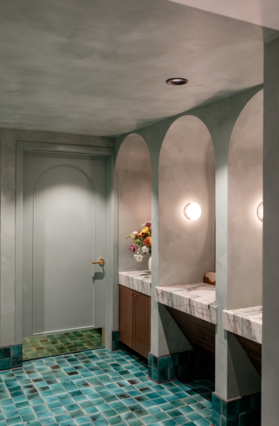  Art Nouveau Restaurant Bathroom. Marine Layer Winery by Hommeboys.