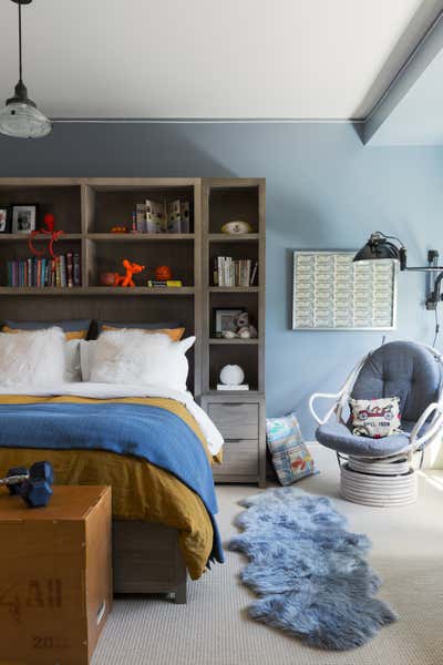  Eclectic Mid-Century Modern Family Home Children's Room. Glencoe Manor by Paul Hardy Design Inc..