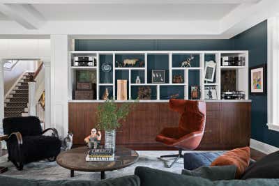  Modern Family Home Living Room. House on the Hill by Paul Hardy Design Inc..