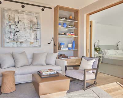  Transitional Beach House Office and Study. MEDITERRANEAN BEACH HOME by William McIntosh Design.