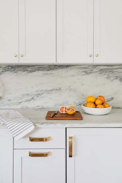  Minimalist Family Home Kitchen. Portico Green by Tara Cain Design.