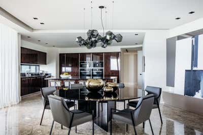  Contemporary Apartment Kitchen. Oceanside Residence  by B+G Design Inc.