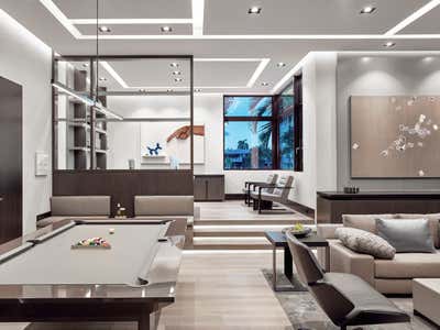  Modern Family Home Living Room. Royal Palm Residence  by B+G Design Inc.