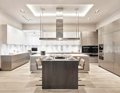  Modern Family Home Kitchen. Royal Palm Residence  by B+G Design Inc.