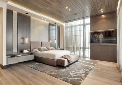  Contemporary Modern Family Home Bedroom. Royal Palm Residence  by B+G Design Inc.