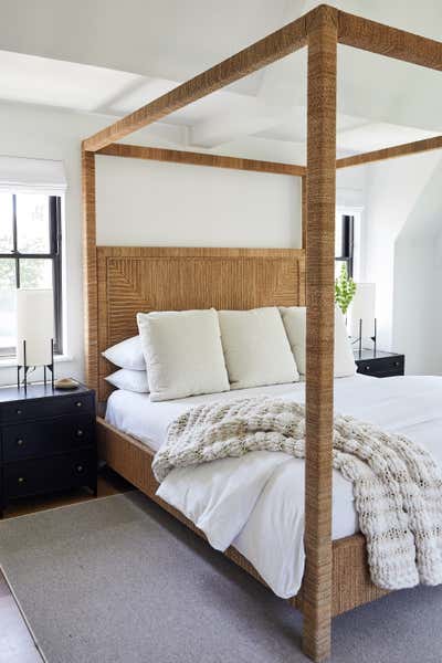  Mid-Century Modern Family Home Bedroom. Oaklawn Ave by Tara Cain Design.