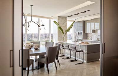 Contemporary Kitchen. Intracoastal Residence by B+G Design Inc.