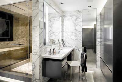  Contemporary Modern Apartment Bathroom. Intracoastal Residence by B+G Design Inc.