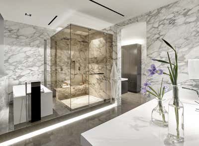  Contemporary Modern Apartment Bathroom. Intracoastal Residence by B+G Design Inc.