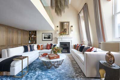  Contemporary Family Home Living Room. Hyde Park Townhouse by Katharine Pooley London.